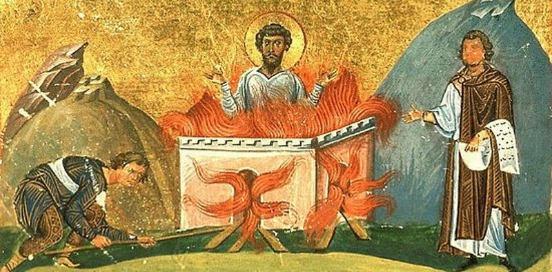 Великомученик Феодор Тирон (ок. 306)